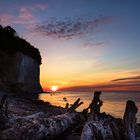 Sonnenaufgang an den Kreidefelsen