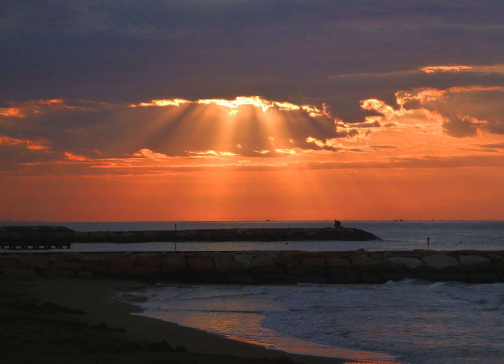 Sonnenaufgang an der Adria