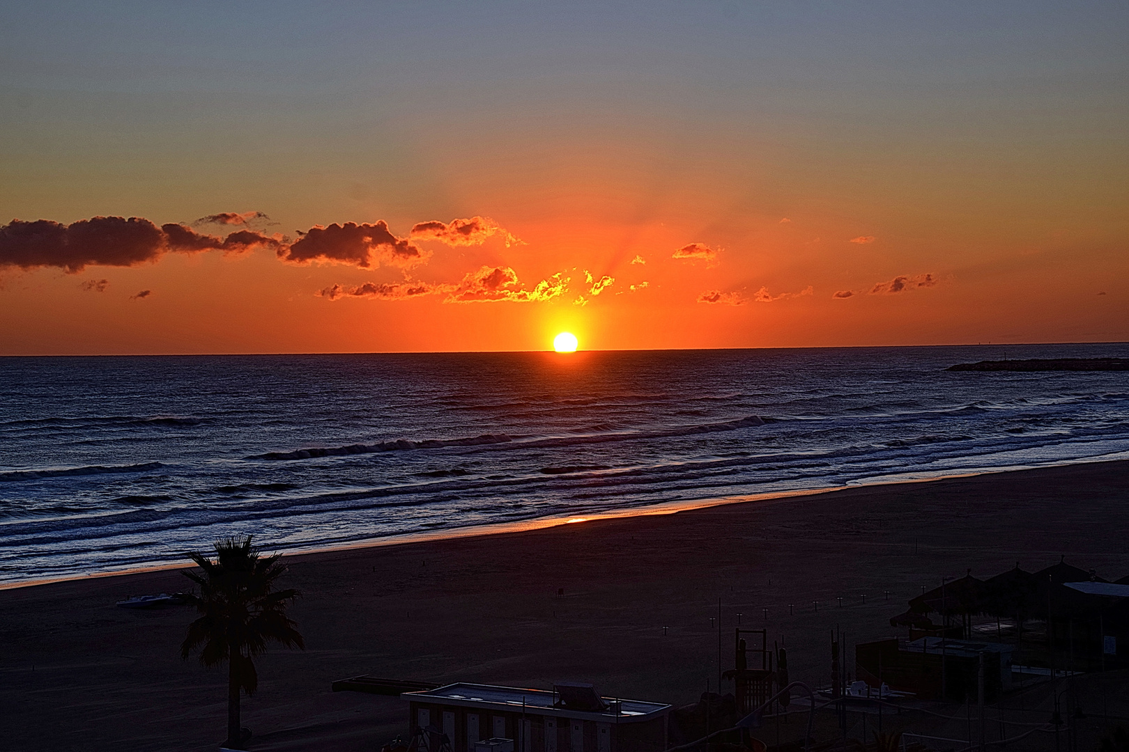 Sonnenaufgang an der Adria