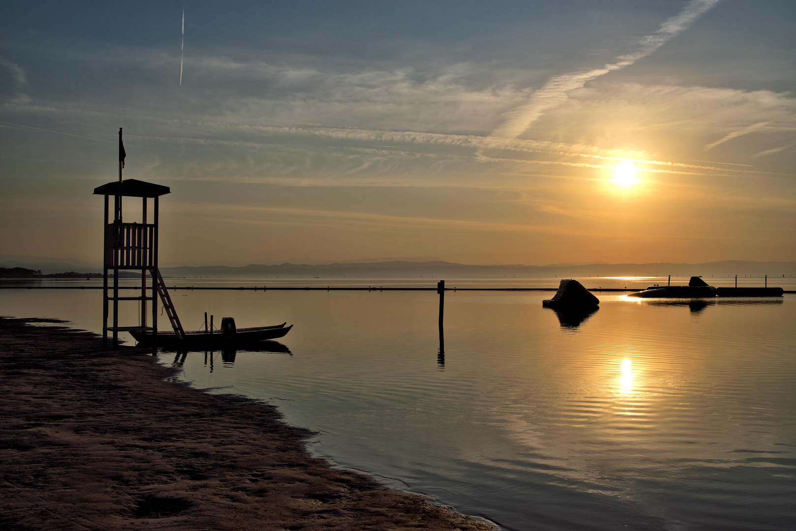 Sonnenaufgang an der Adria