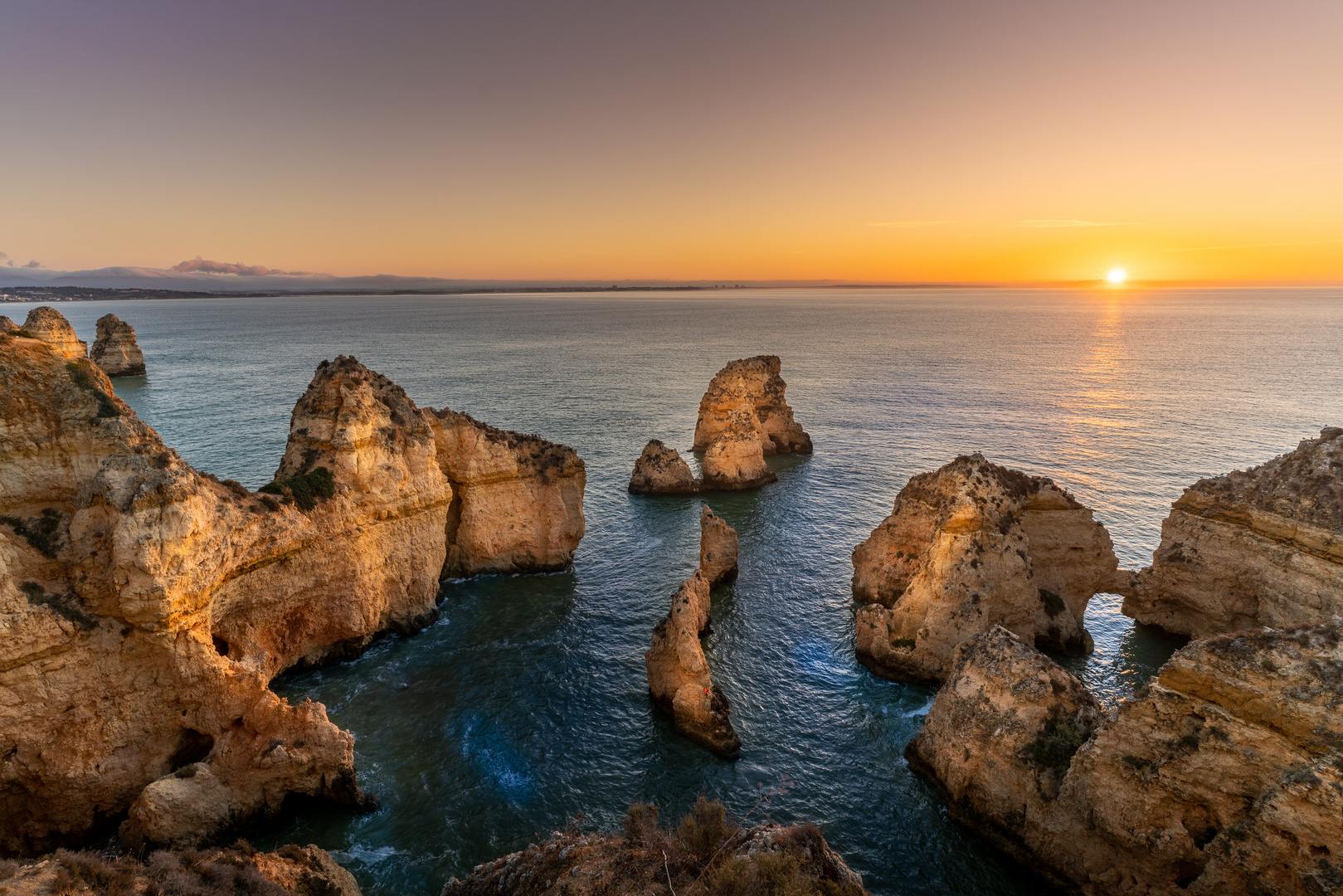 Sonnenaufgang an der Algarve