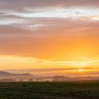 Sonnenaufgang an der  Amöneburg