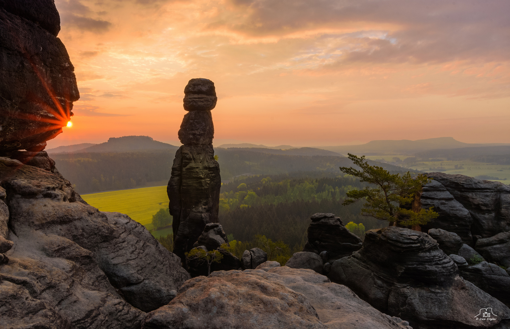 Sonnenaufgang an der Barbarine