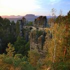 Sonnenaufgang an der Bastei