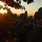 Sonnenaufgang an der Bastei...