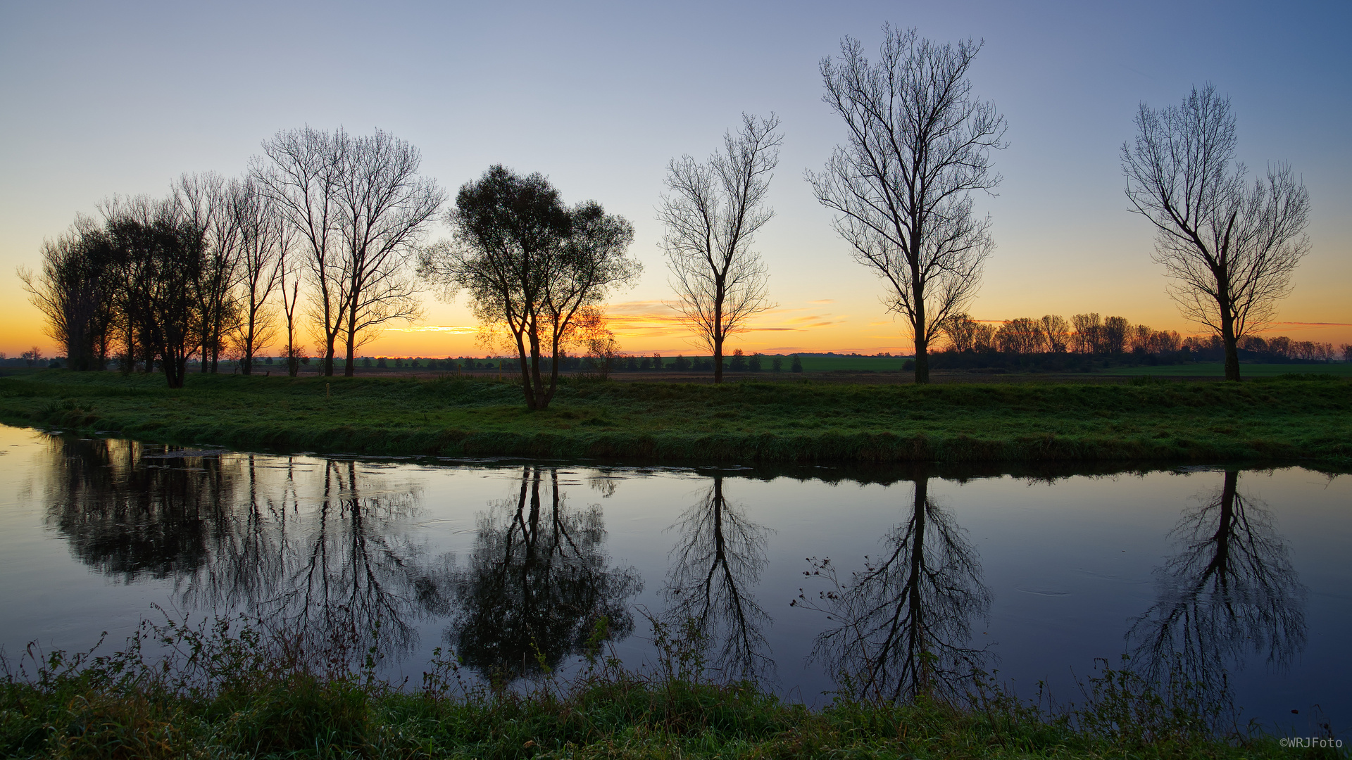 Sonnenaufgang an der Bode