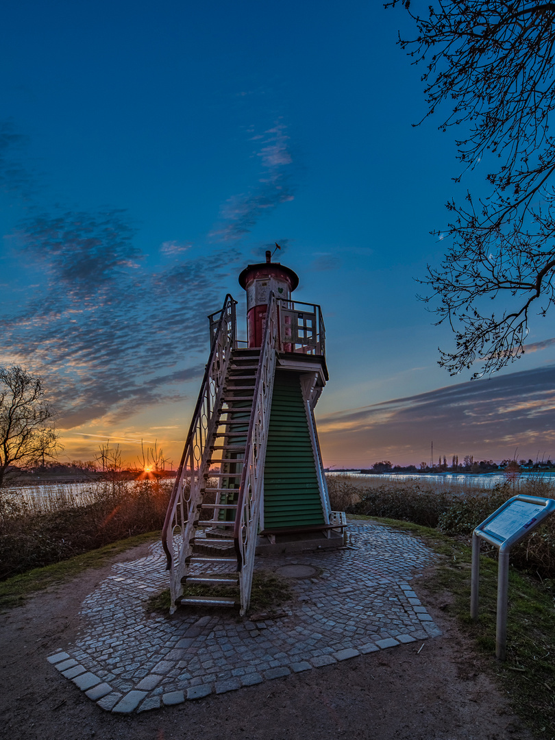 Sonnenaufgang an der Bunthäuser Spitze