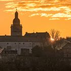 Sonnenaufgang an der Burg Falkenstein (1)