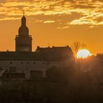 Sonnenaufgang an der Burg Falkenstein (2)