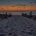 Sonnenaufgang an der Cala Agulla in Cala Rajada