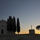 Sonnenaufgang an der Cappella della Madonna di Vitaleta