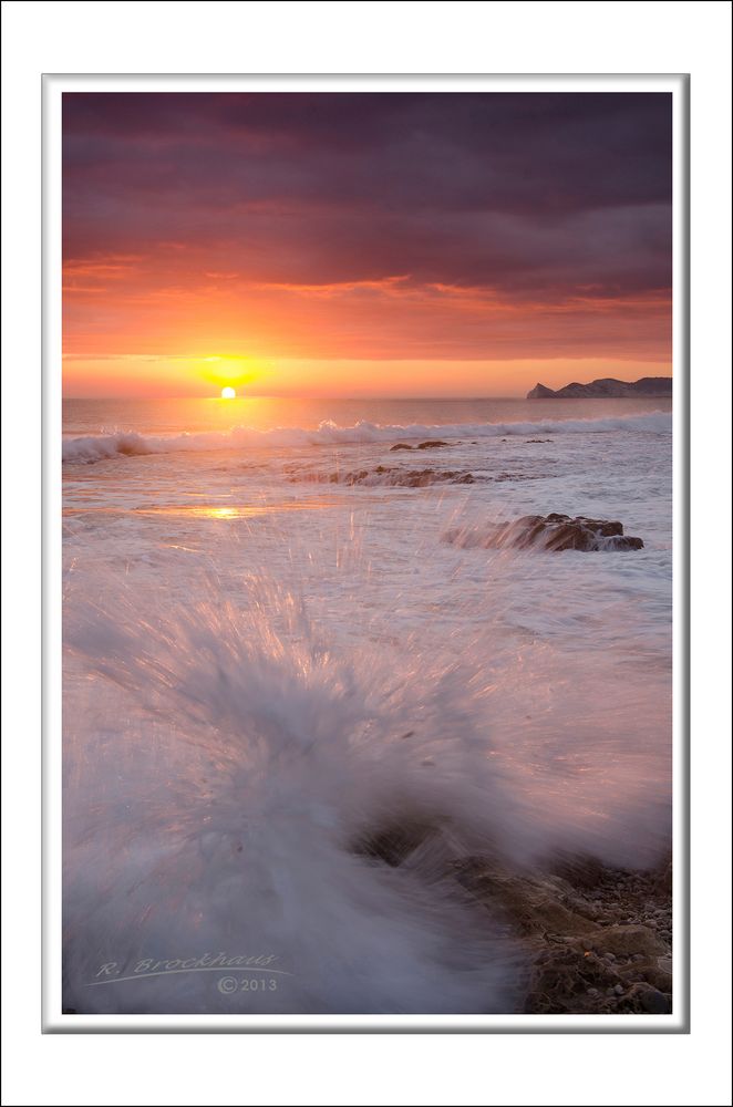 Sonnenaufgang an der Costa Blanca (Spanien)