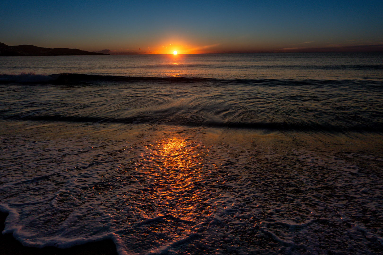 Sonnenaufgang an der Costa Brava 