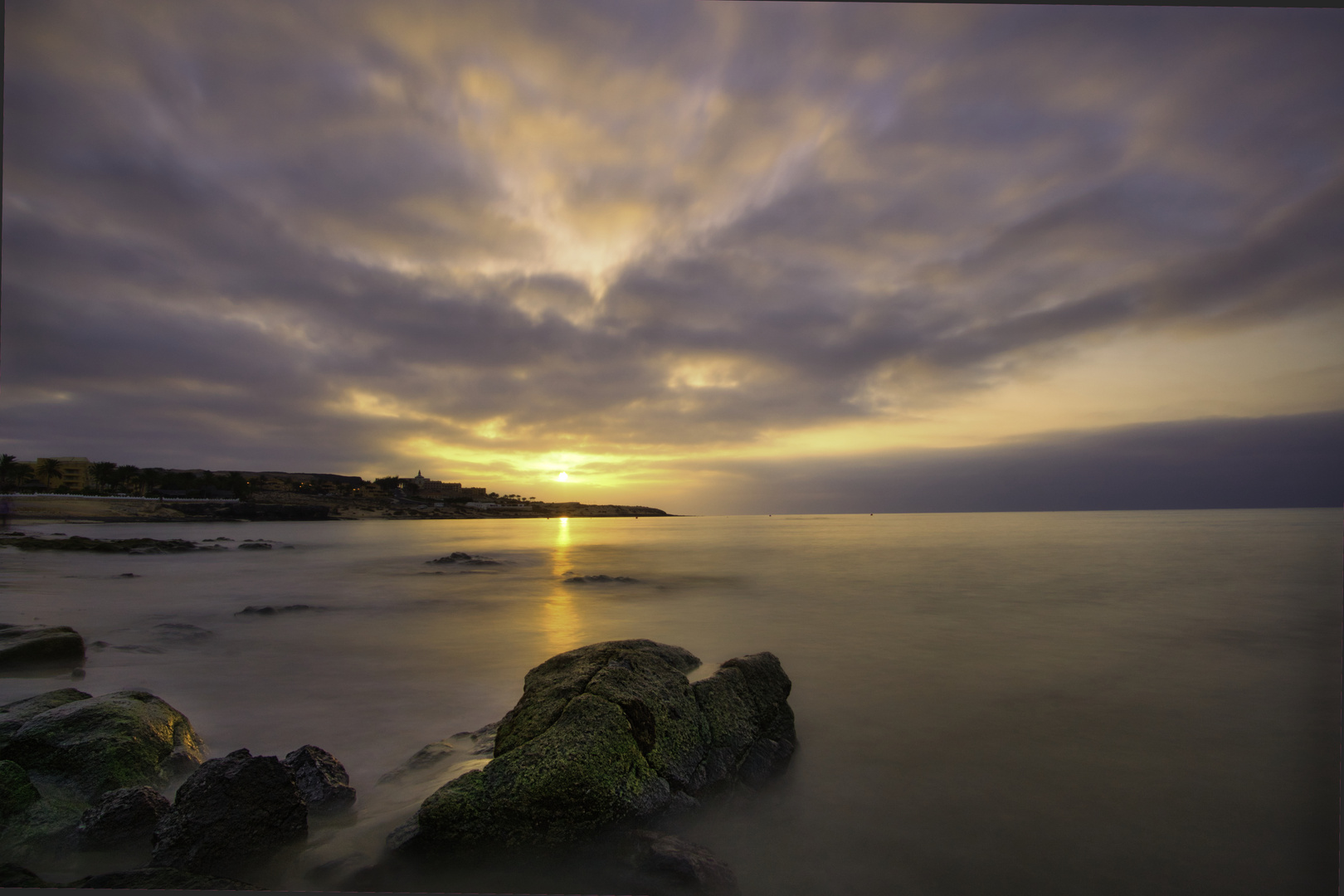 Sonnenaufgang an der Costa Calma 