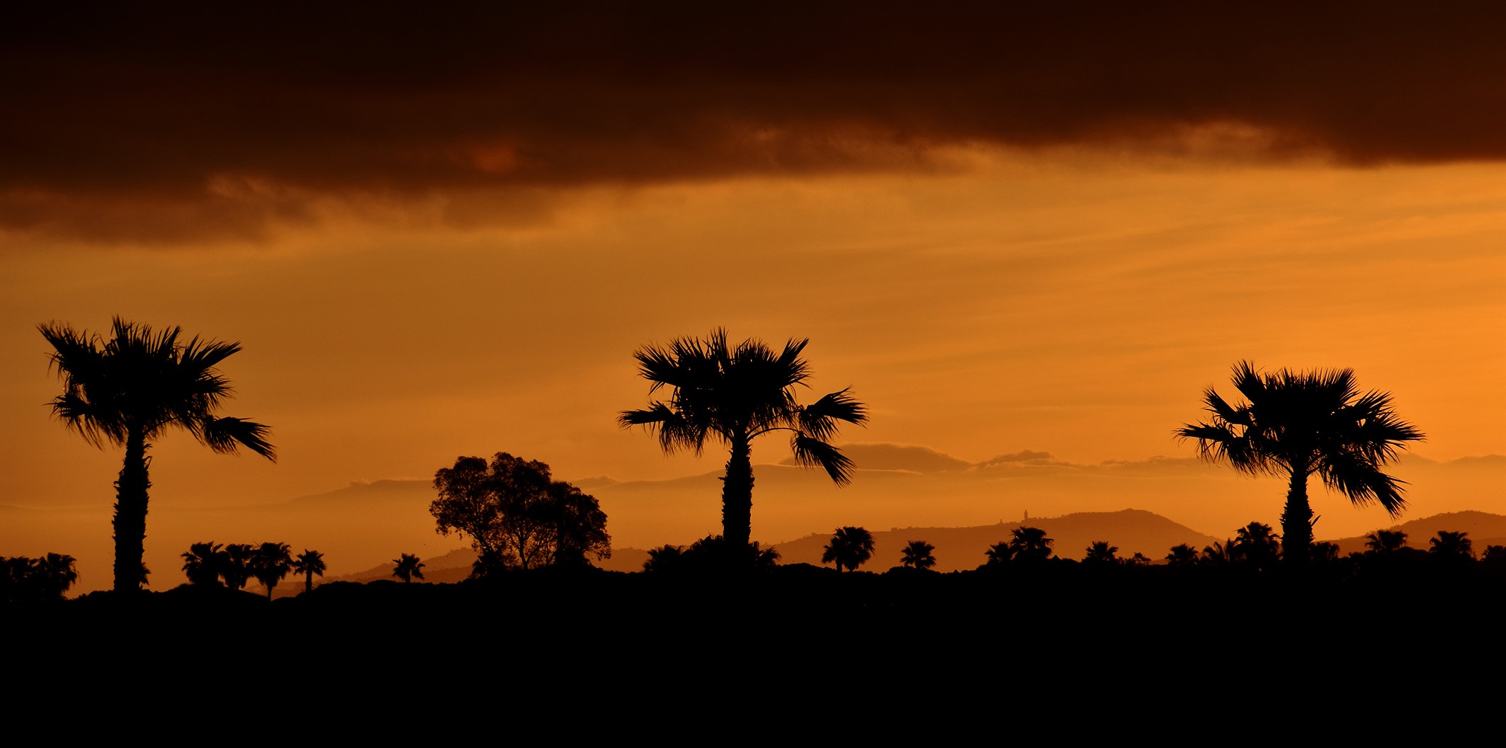 Sonnenaufgang an der Costa de la Luz.....