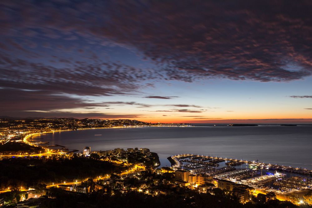 Sonnenaufgang an der Côte d’Azur