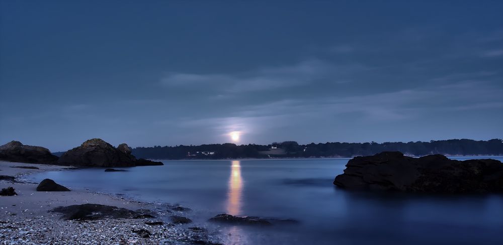 Sonnenaufgang an der Côte d´Emeraude - Bretagne