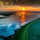 Sonnenaufgang an der Eider