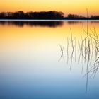 Sonnenaufgang an der Elbe