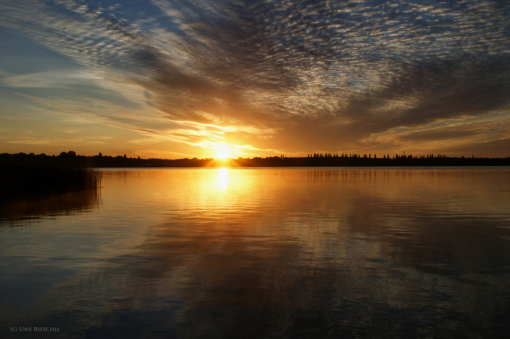 Sonnenaufgang an der Goitzsche