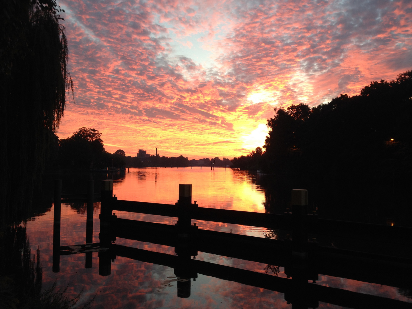 Sonnenaufgang an der Havel 2 ...