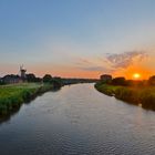 Sonnenaufgang an der Hechthauser Mühle