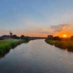 Sonnenaufgang an der Hechthauser Mühle