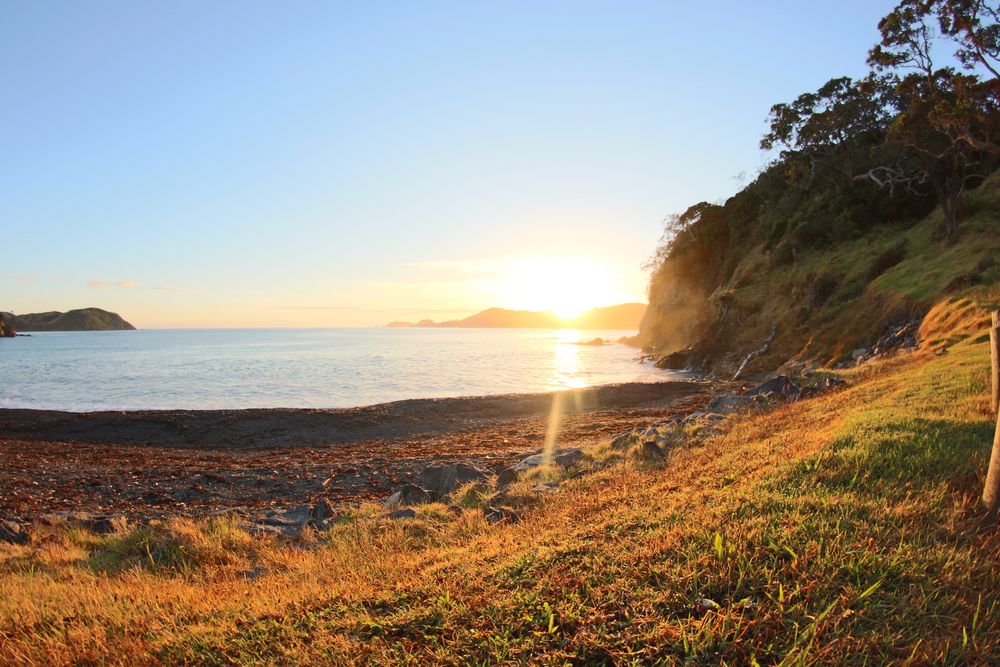 Sonnenaufgang an der Helena Bay