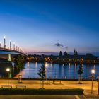 Sonnenaufgang an der Kennedybrücke