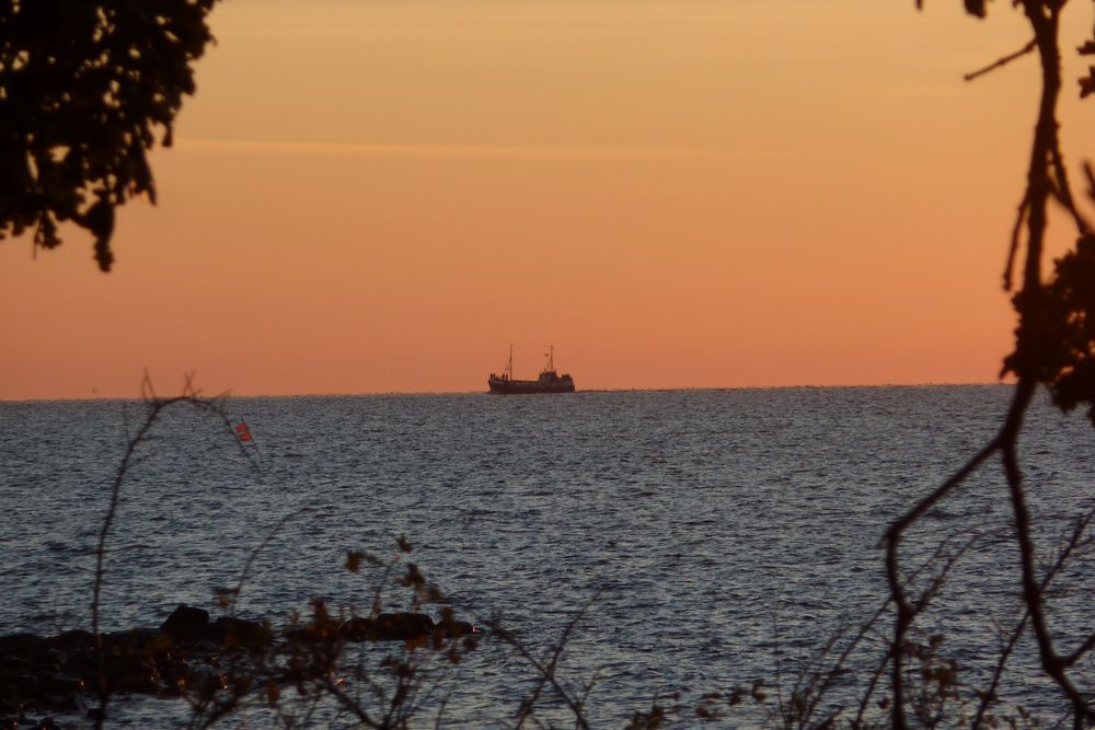 Sonnenaufgang an der Kieler Förde