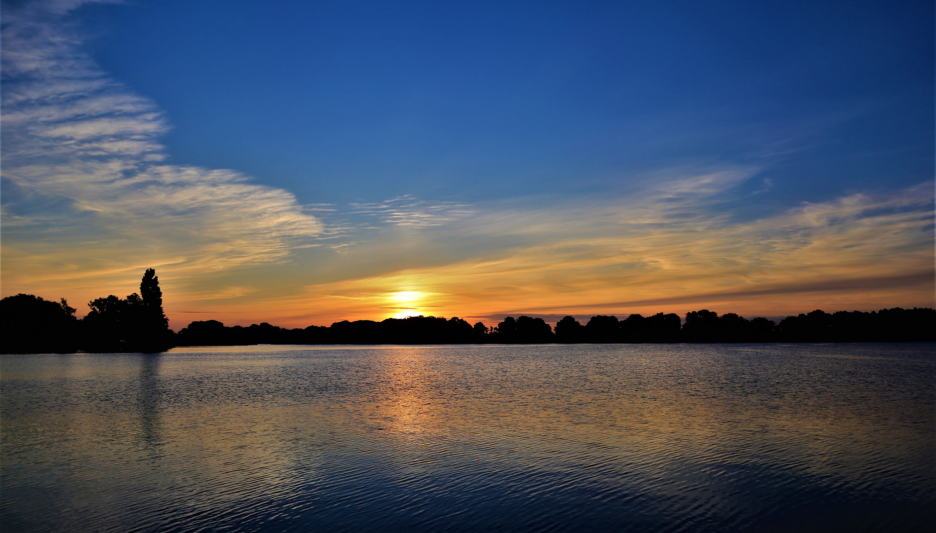 Sonnenaufgang an der Müritz 1