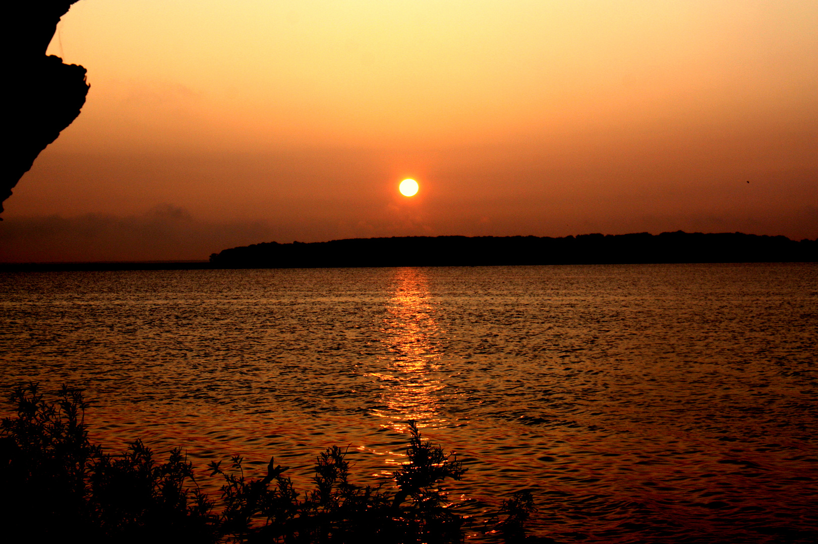 Sonnenaufgang an der Müritz