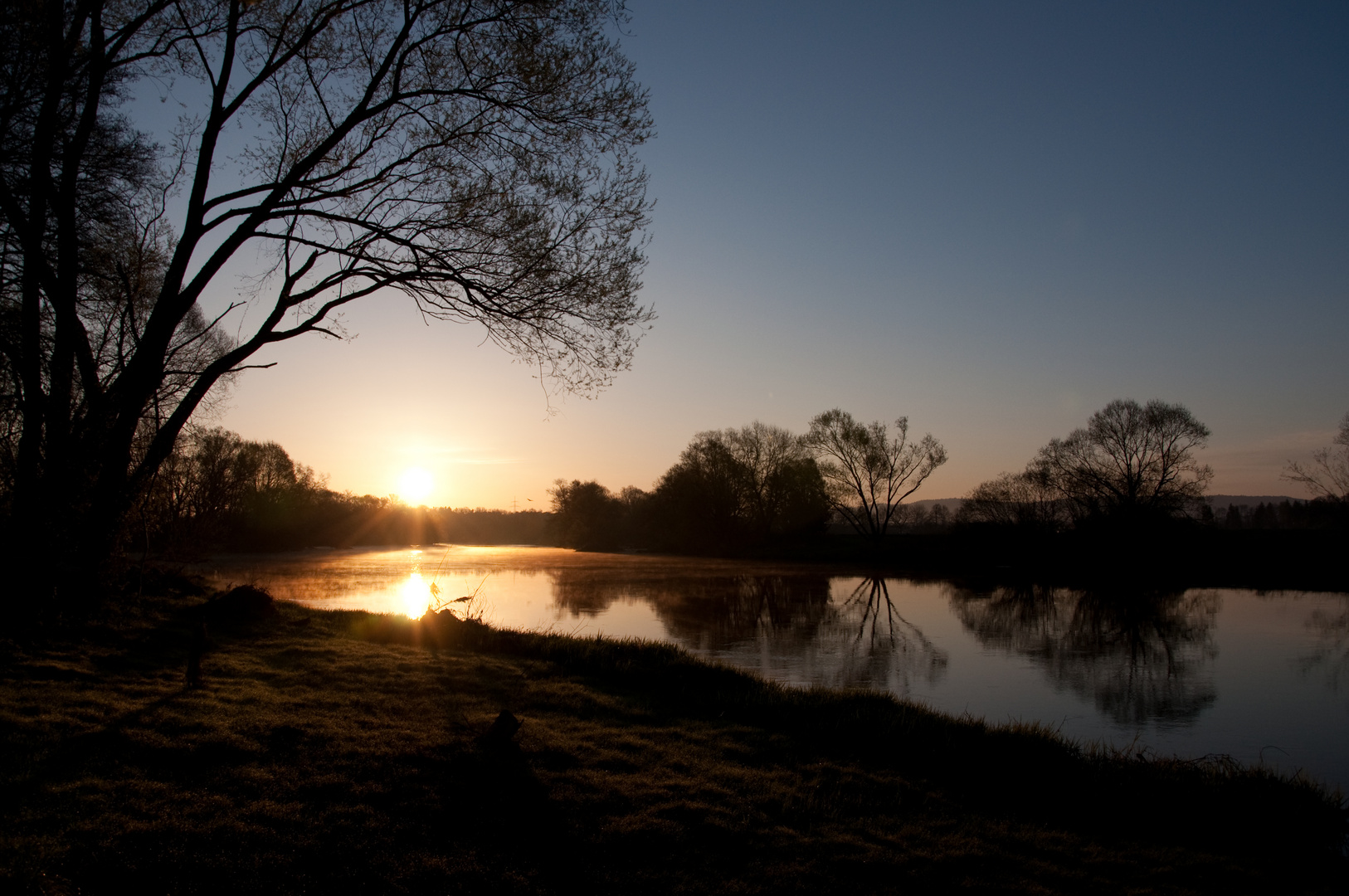 Sonnenaufgang an der Naab