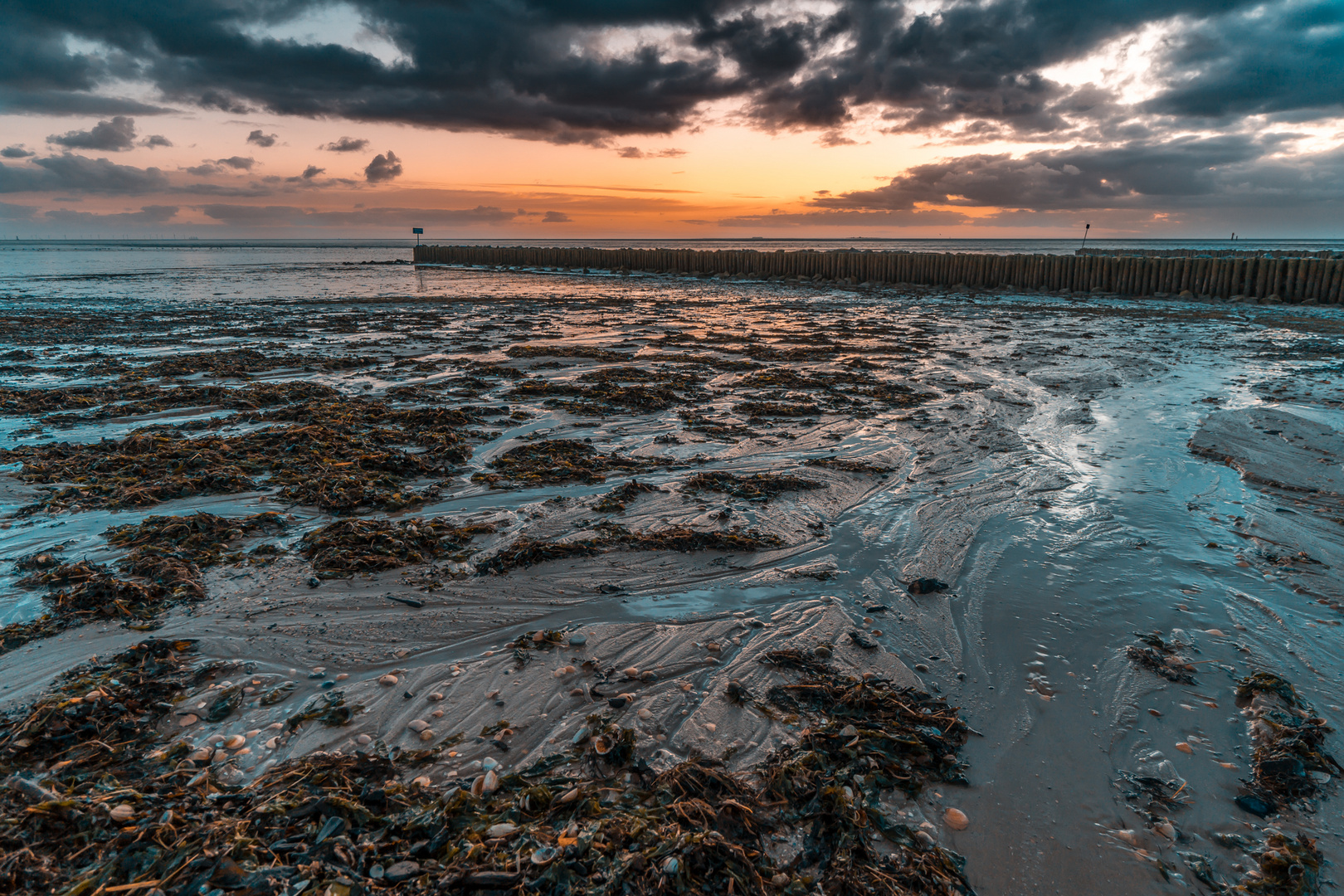 Sonnenaufgang an der Nordsee