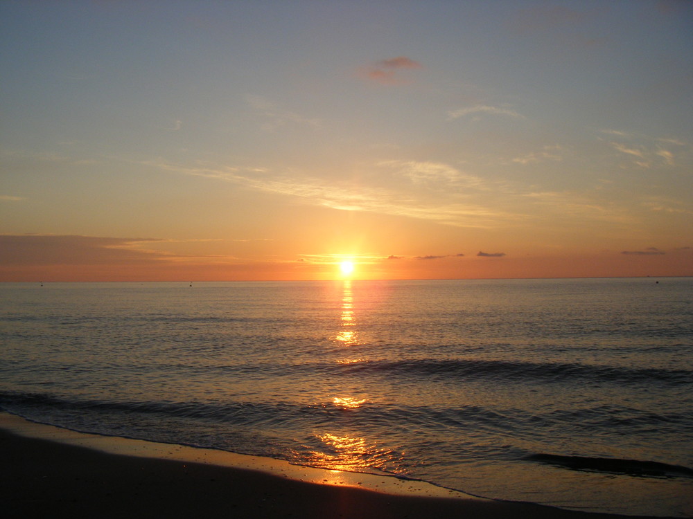 Sonnenaufgang an der Ostsee