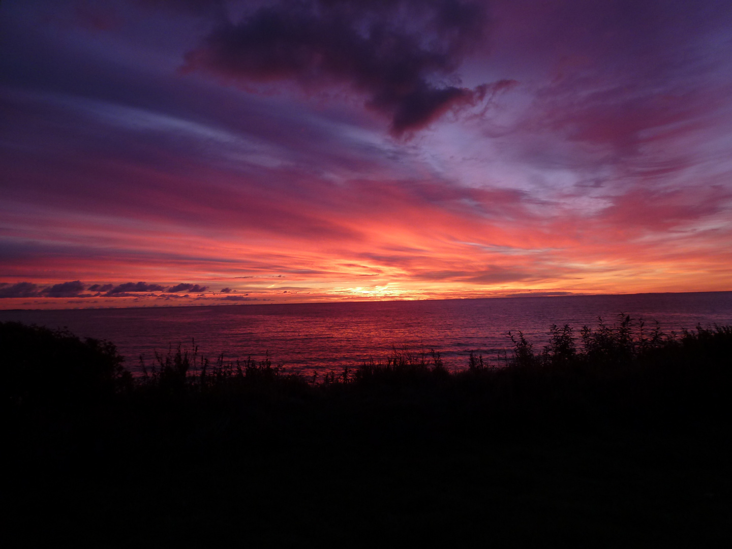 Sonnenaufgang an der Ostsee