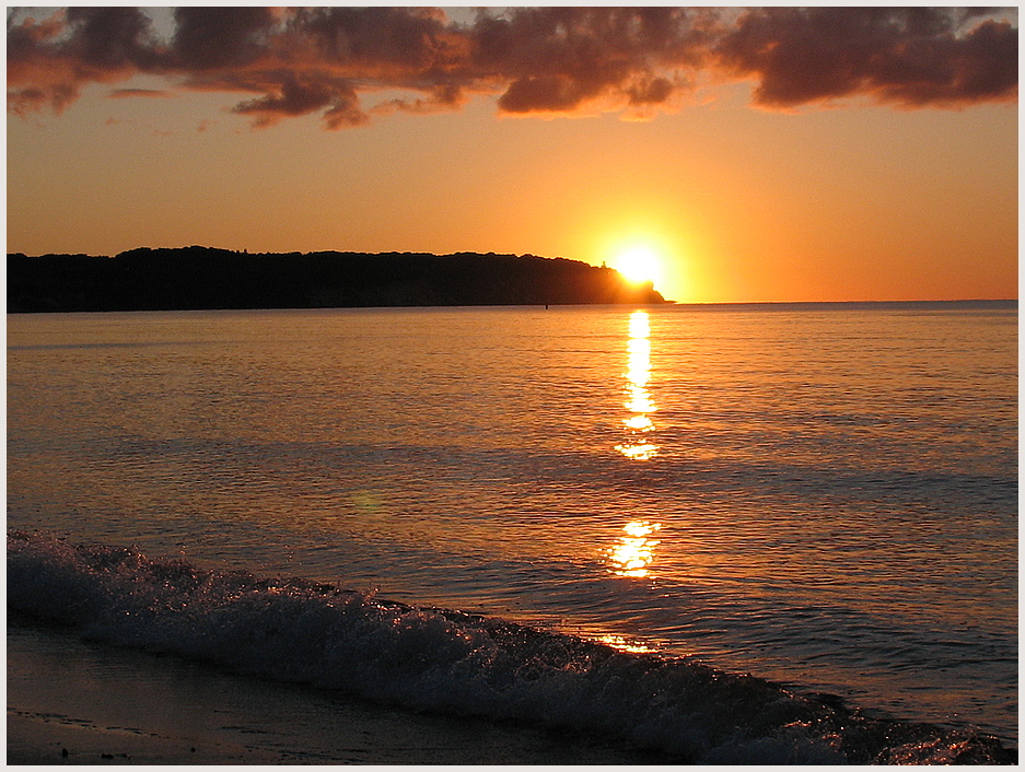 Sonnenaufgang an der Ostsee