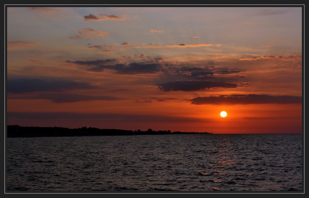 Sonnenaufgang an der Ostsee