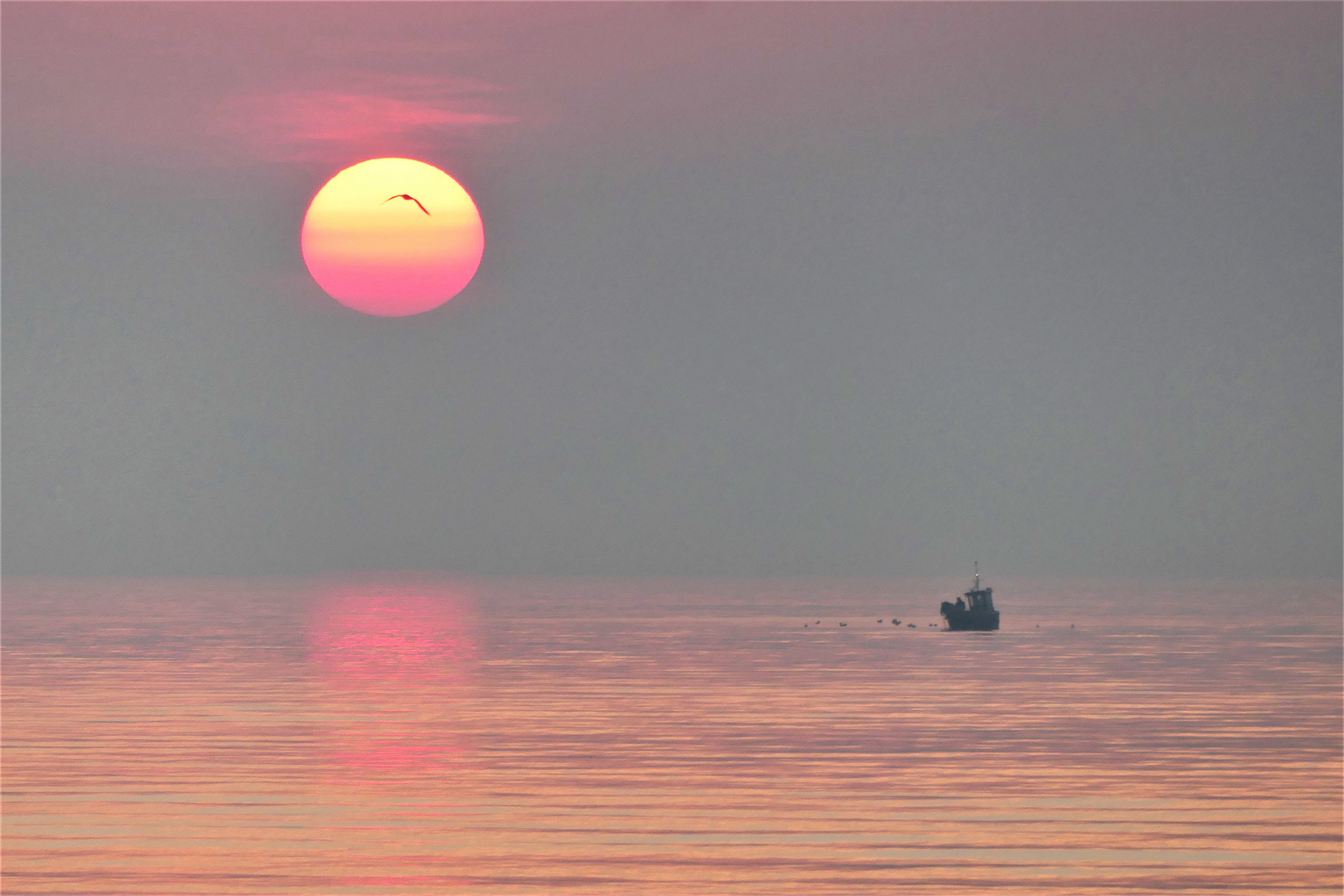 Sonnenaufgang an der Ostsee