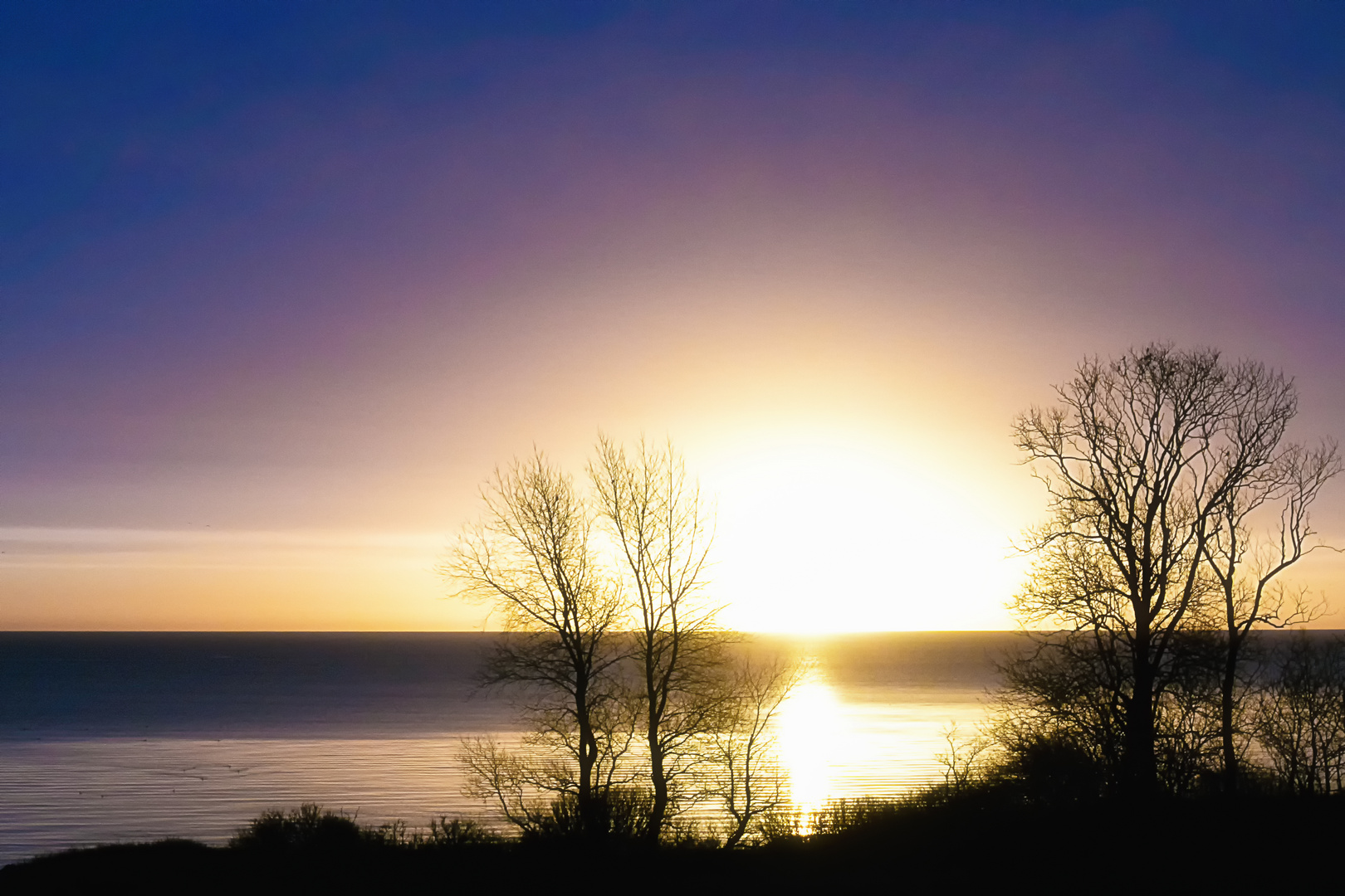 Sonnenaufgang an der Ostsee