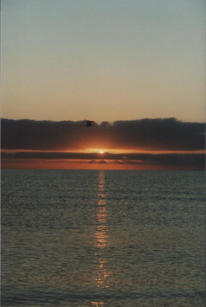 Sonnenaufgang an der Ostsee