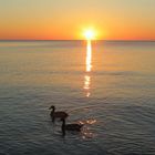 Sonnenaufgang an der Ostsee