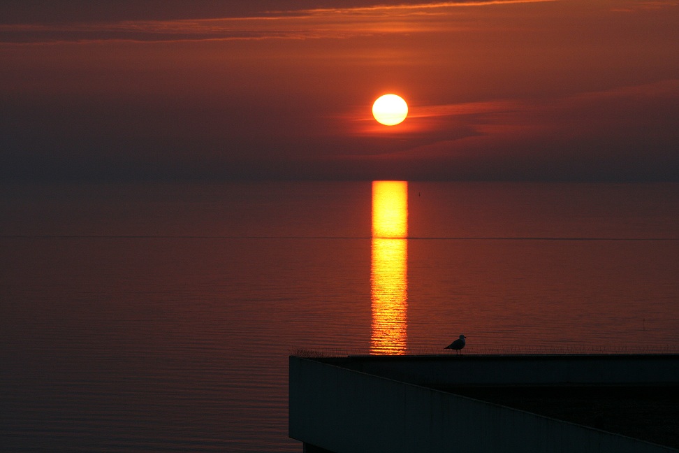 Sonnenaufgang an der Ostsee