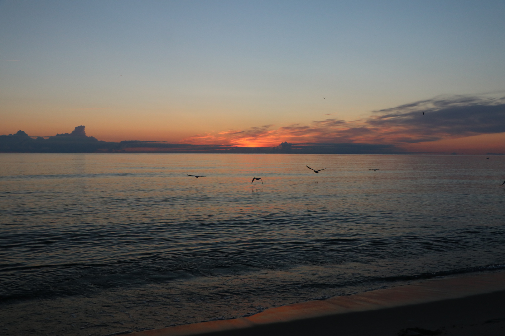 Sonnenaufgang an der Ostsee 