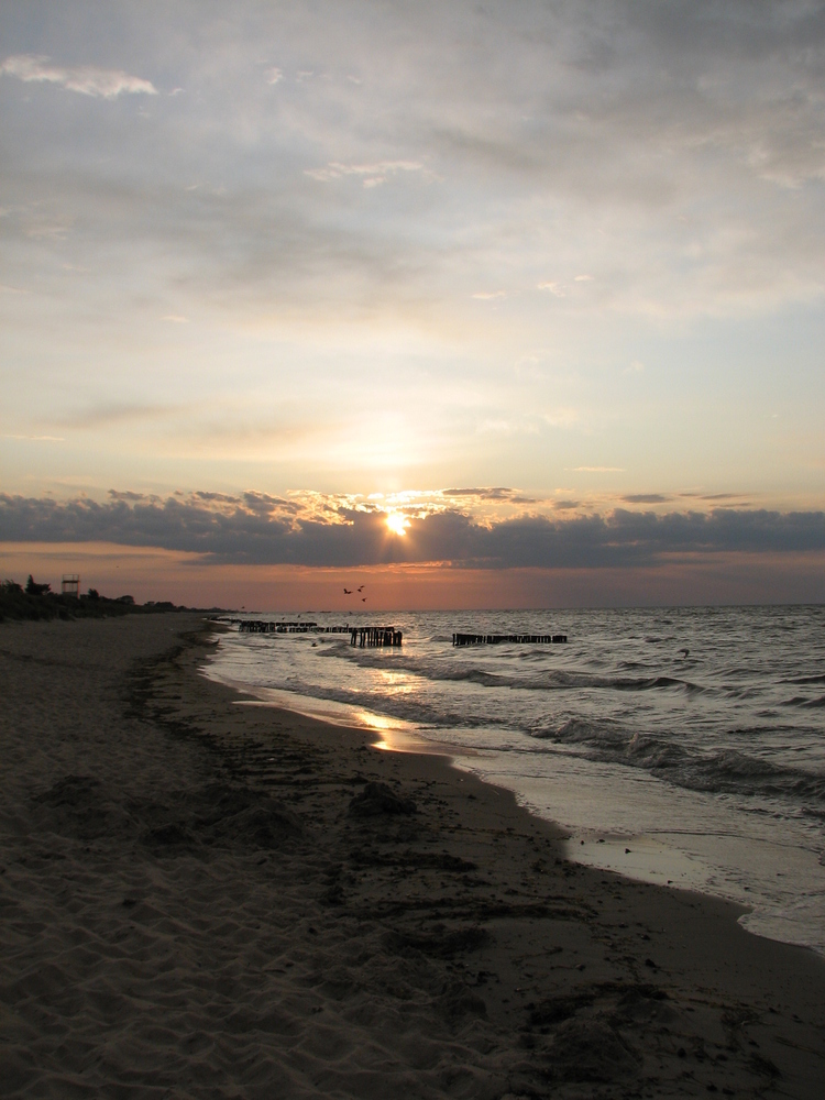 Sonnenaufgang an der Ostsee