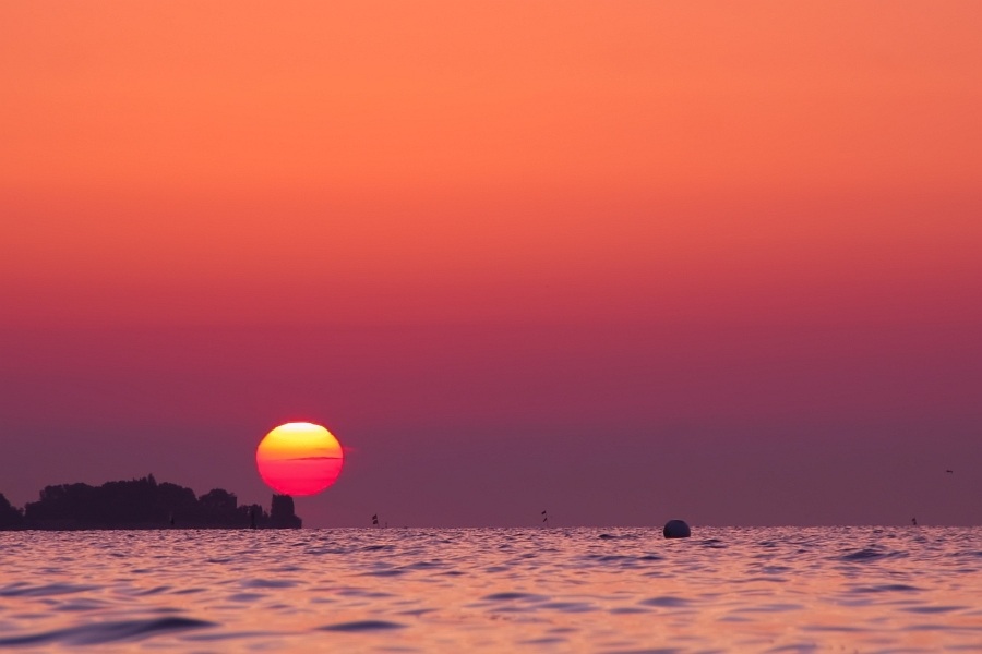 Sonnenaufgang an der Ostsee