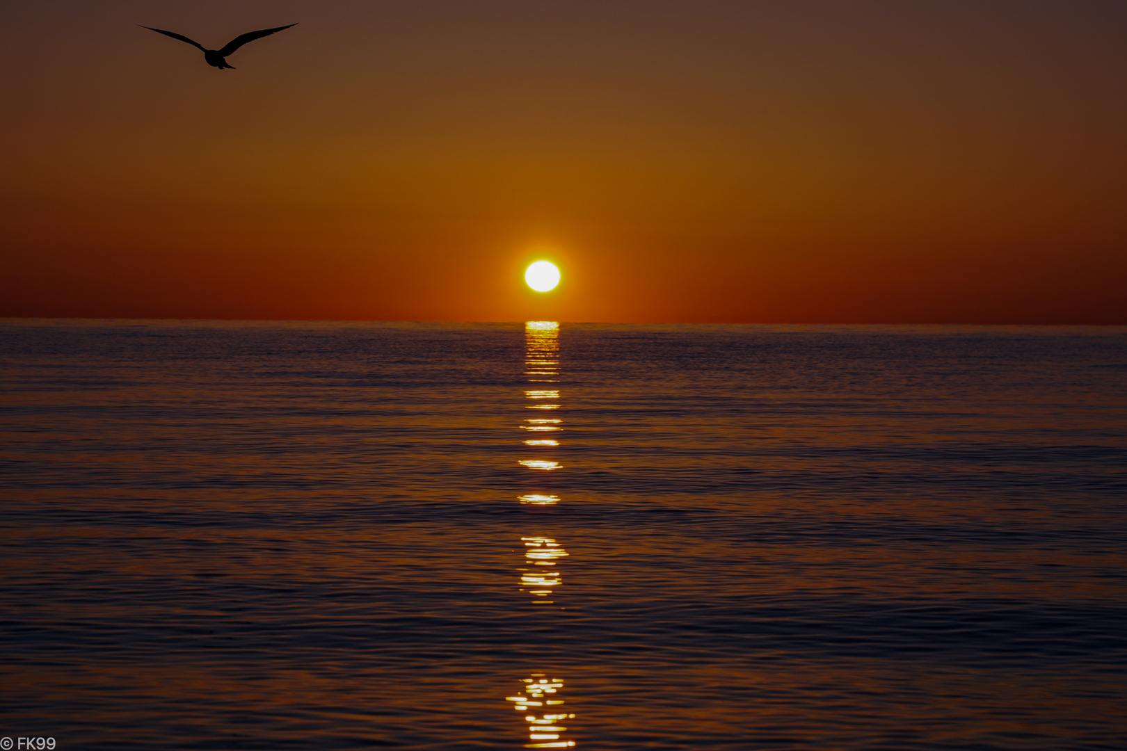 Sonnenaufgang an der Ostsee