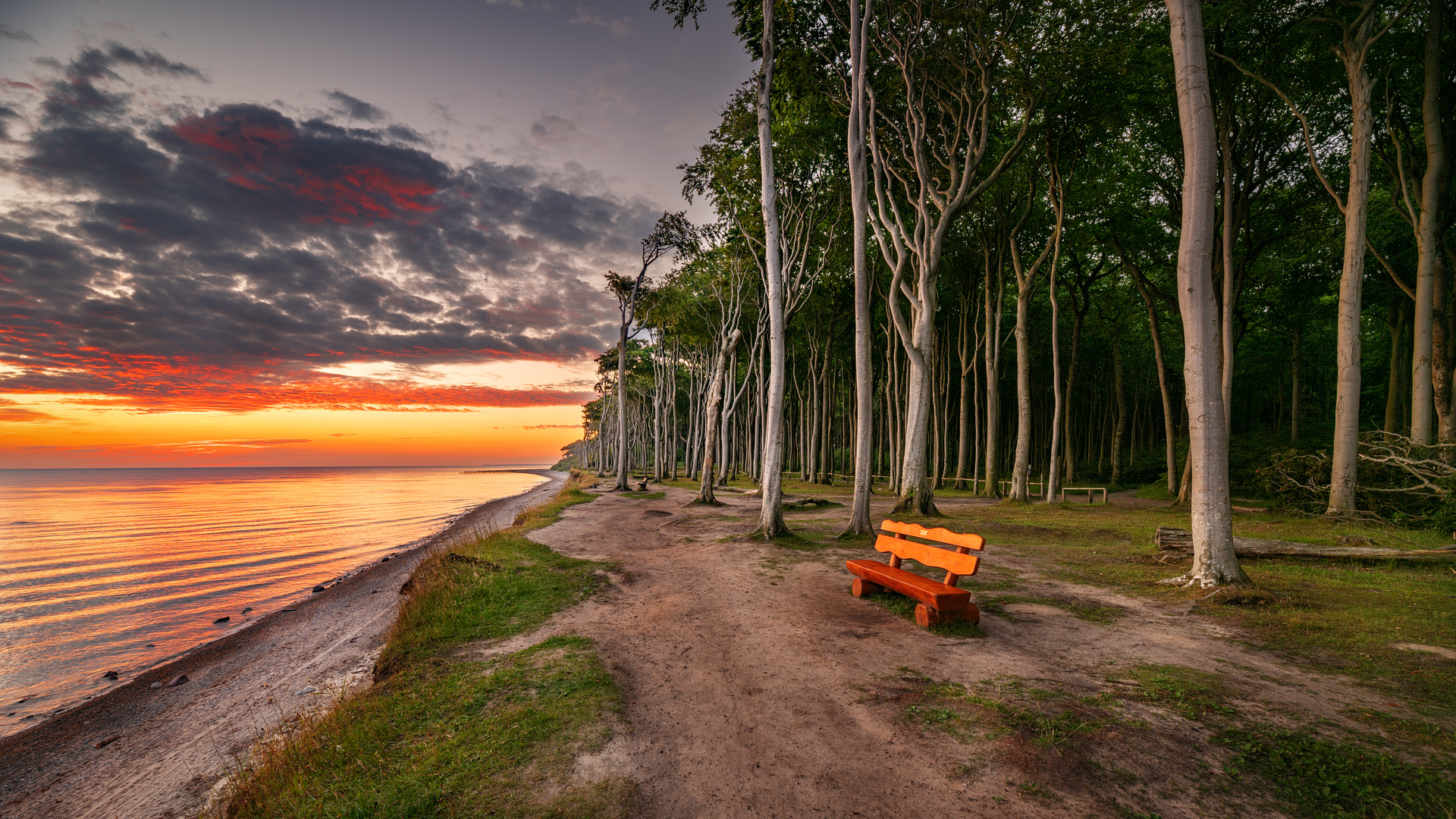 Sonnenaufgang an der Ostsee