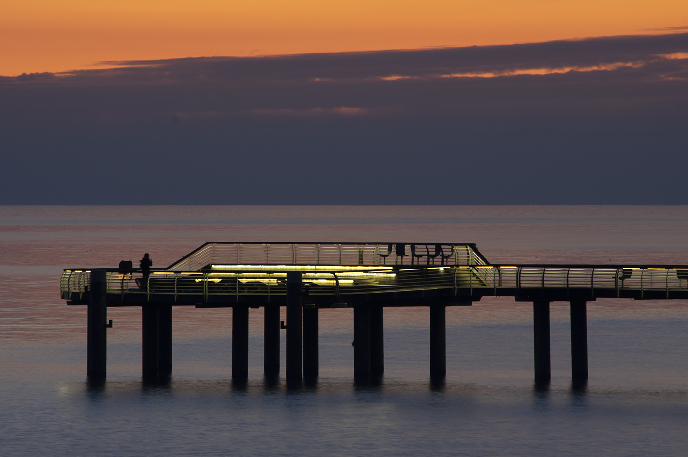 Sonnenaufgang an der Ostsee