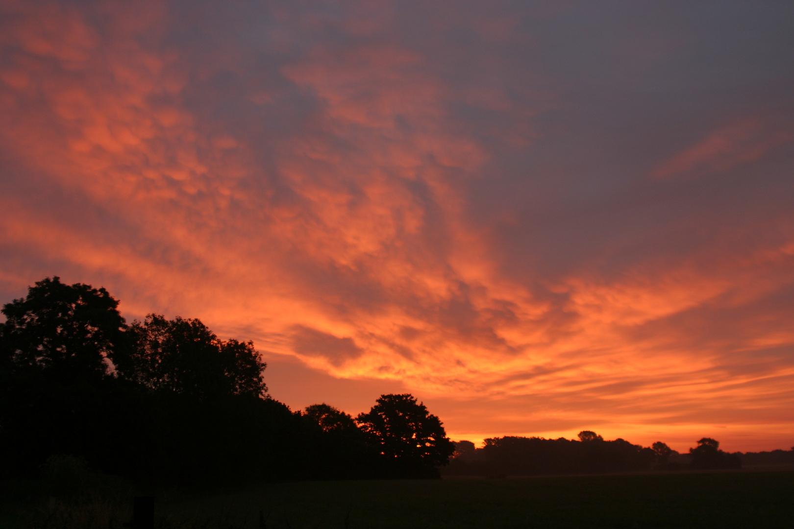 Sonnenaufgang an der Ostsee.